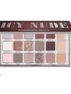 HUDA BEAUTY ICY NUDE PALETTE